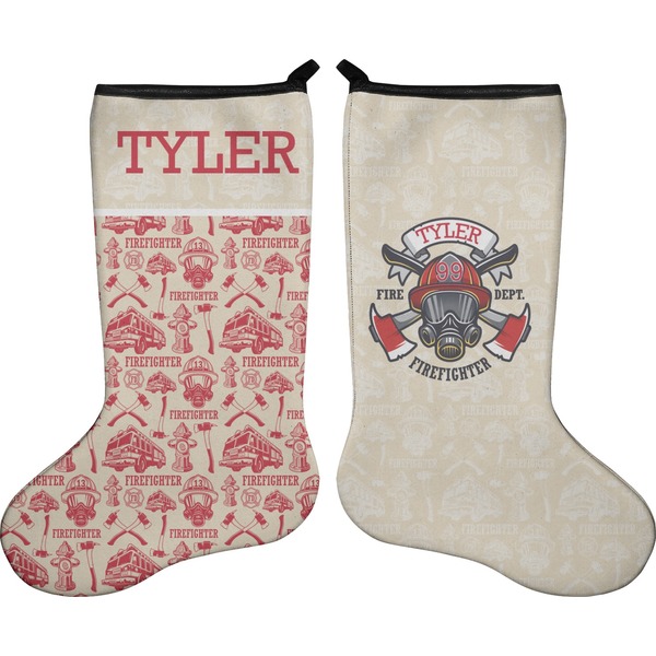 Firefighter Career Stocking - Double-Sided - Approval