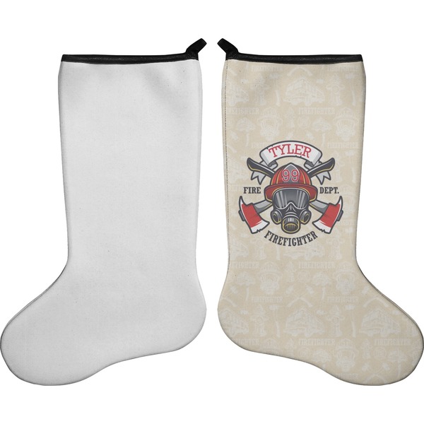 Firefighter Career Stocking - Single-Sided - Approval