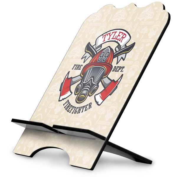 Custom Firefighter Stylized Tablet Stand (Personalized)