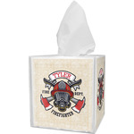 Firefighter Tissue Box Cover (Personalized)