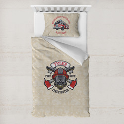 Firefighter Toddler Bedding Set - With Pillowcase (Personalized)