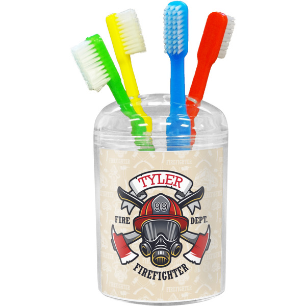 Custom Firefighter Toothbrush Holder (Personalized)