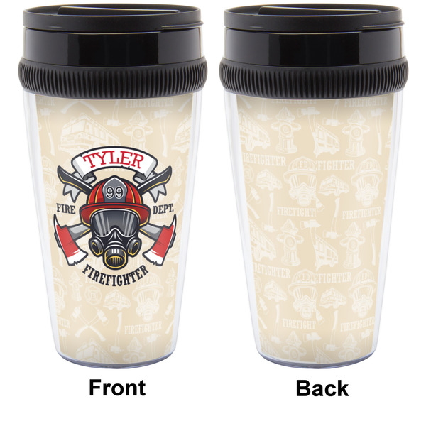 Firefighter Career Travel Mug Approval (Personalized)
