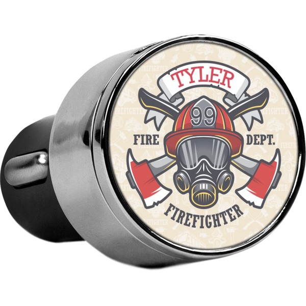 Custom Firefighter USB Car Charger (Personalized)