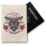 Firefighter Vinyl Passport Holder (Personalized)