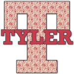 Firefighter Name & Initial Decal - Custom Sized (Personalized)