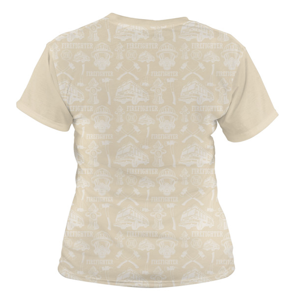 Firefighter Career Women's T-shirt Back