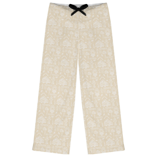 Custom Firefighter Womens Pajama Pants - S