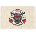 Firefighter Woven Mat (Personalized)