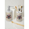 Firefighter Ceramic Bathroom Accessories - LIFESTYLE (toothbrush holder & soap dispenser)