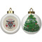 Firefighter Ceramic Christmas Ornament - X-Mas Tree (APPROVAL)