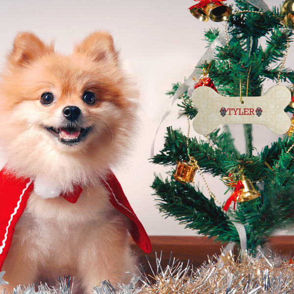 Firefighter Ceramic Flat Ornament - Bone (LIFESTYLE)