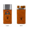 Firefighter Cigar Case with Cutter - Double Sided - Approval