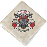Firefighter Cloth Napkin w/ Name or Text