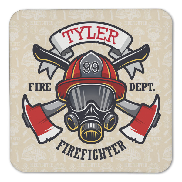 Firefighter Coaster Set - FRONT (one)