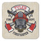 Firefighter Coaster Set - FRONT (one)
