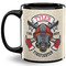Firefighter Coffee Mug - 11 oz - Full- Black