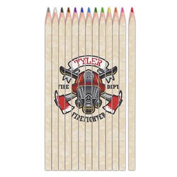 Firefighter Colored Pencils (Personalized)
