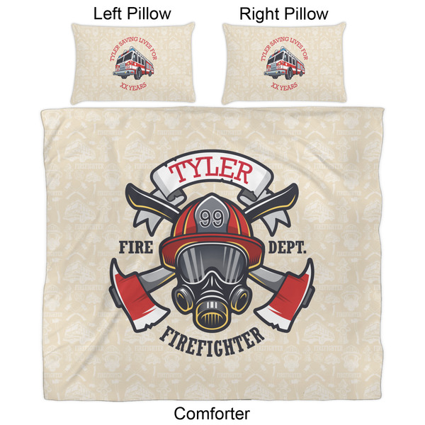 Firefighter Comforter Set - King - Approval