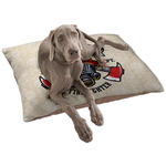 Firefighter Dog Bed - Large w/ Name or Text