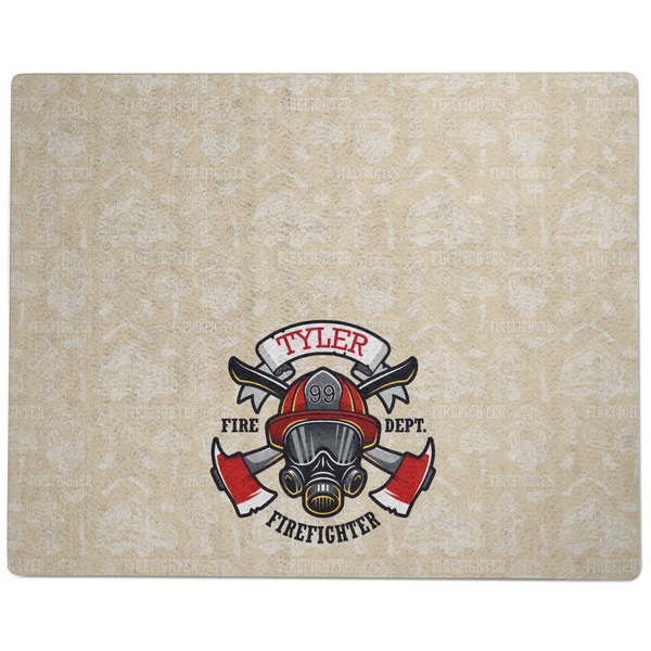 Firefighter Dog Food Mat - Large without Bowls