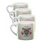 Firefighter Double Shot Espresso Mugs - Set of 4 Front