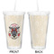 Firefighter Double Wall Tumbler with Straw - Approval