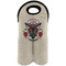 Firefighter Double Wine Tote - Front (new)