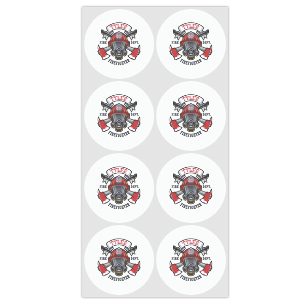 Firefighter Drink Topper - Medium - Set of 12