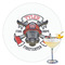 Firefighter Drink Topper - XLarge - Single with Drink