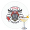 Firefighter Printed Drink Topper - 3.5" (Personalized)