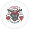 Firefighter Drink Topper - XLarge - Single