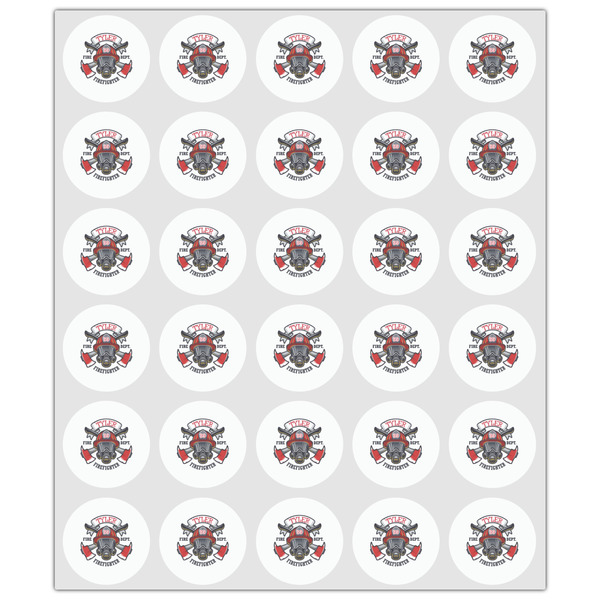 Firefighter Drink Topper - XSmall - Set of 30