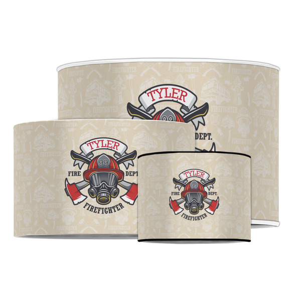 Firefighter Drum Lampshades - MAIN