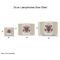 Firefighter Drum Lampshades - Sizing Chart
