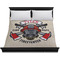 Firefighter Duvet Cover - King - On Bed - No Prop