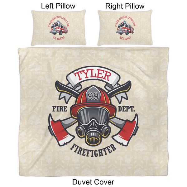 Firefighter Duvet Cover Set - King - Approval