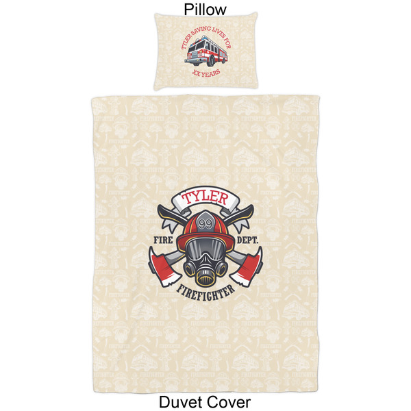 Firefighter Duvet Cover Set - Twin - Approval