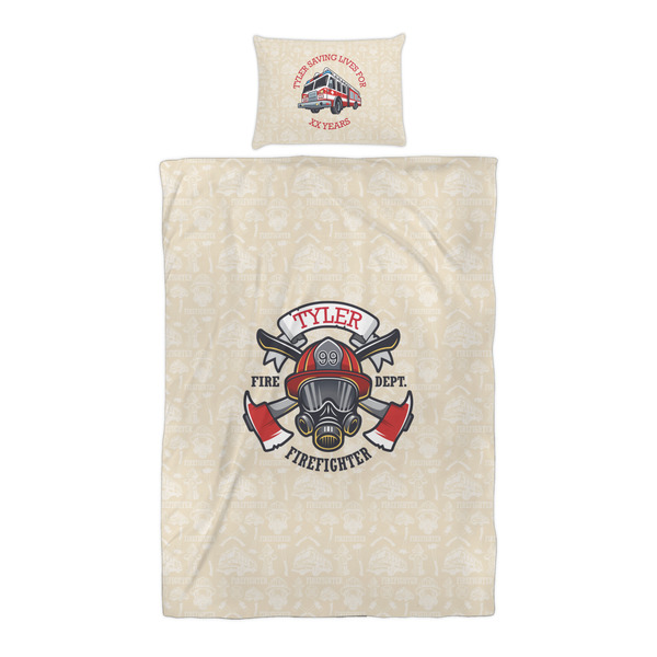 Firefighter Duvet Cover Set - Twin XL - Alt Approval