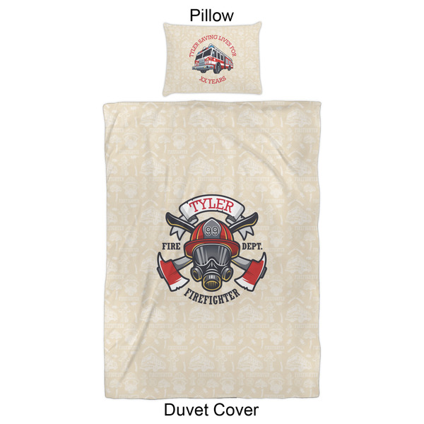 Firefighter Duvet Cover Set - Twin XL - Approval