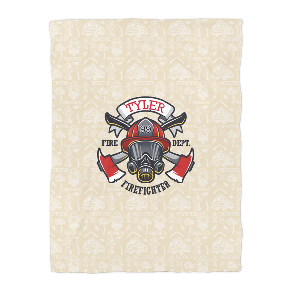 Firefighter Duvet Cover - Twin - Front