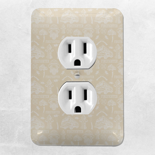 Firefighter Electric Outlet Plate - LIFESTYLE