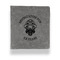 Firefighter Leather Binder - 1" - Grey (Personalized)