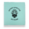 Firefighter Leather Binder - 1" - Teal (Personalized)