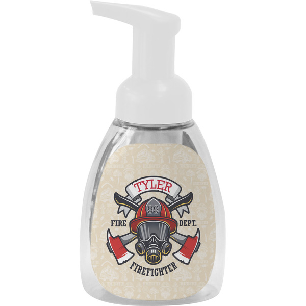 Custom Firefighter Foam Soap Bottle (Personalized)
