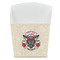 Firefighter French Fry Favor Box - Front View