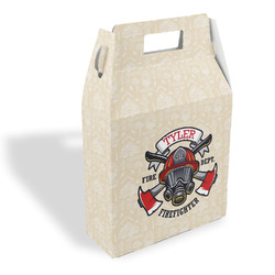 Firefighter Gable Favor Box (Personalized)