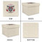 Firefighter Gift Boxes with Lid - Canvas Wrapped - Large - Approval