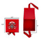 Firefighter Gift Boxes with Magnetic Lid - Red - Open & Closed