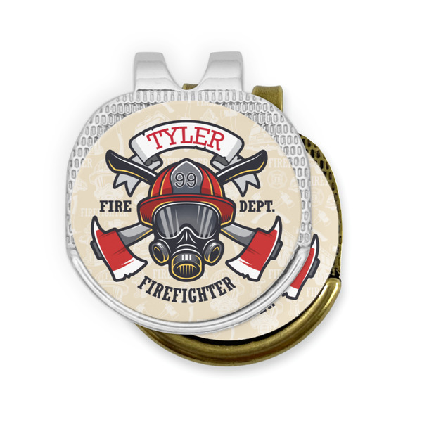 Firefighter Golf Ball Marker Hat Clip - PARENT/MAIN